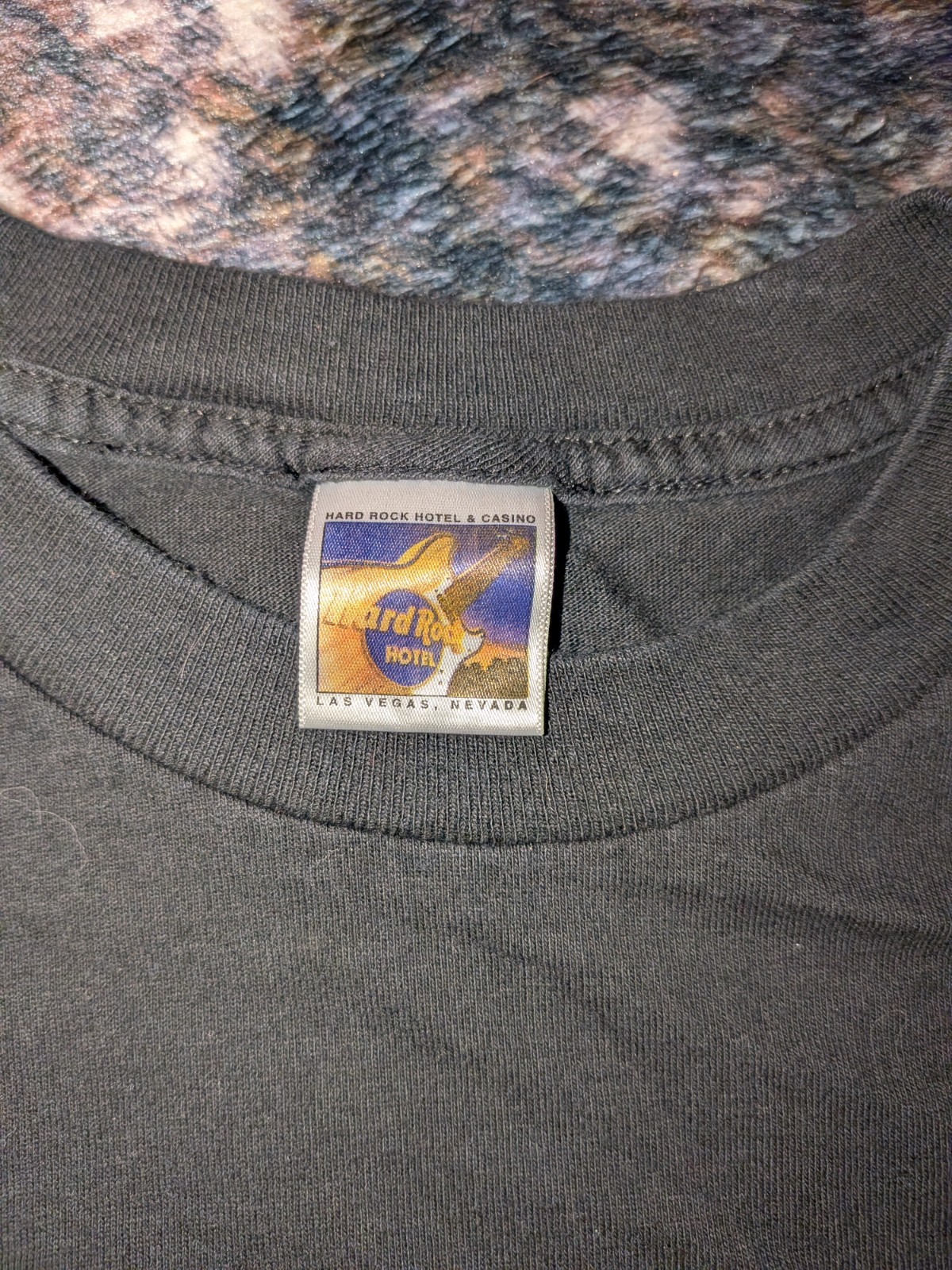 Vintage Hard Rock Hotel Las Vegas Long Sleeve T Shirt Mens Large USA Flag gallery