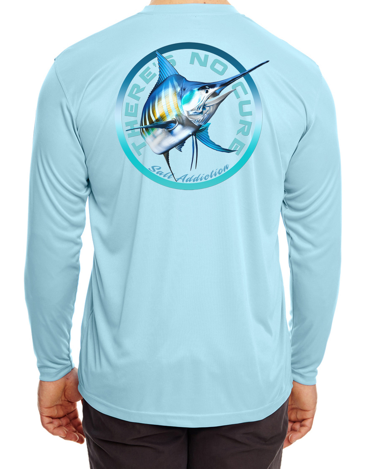 Salt Addiction t shirt Offshore marlin microfiber fishing long sleeve 30+ UPF UV gallery