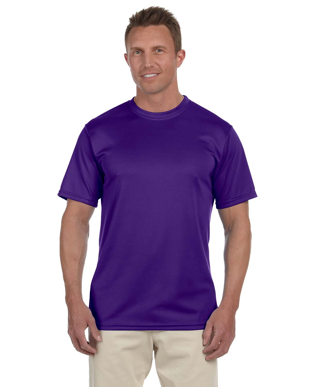 Augusta Mens Sportswear Moisture Wicking Short-Sleeve T-Shirt S-3XL 790 gallery
