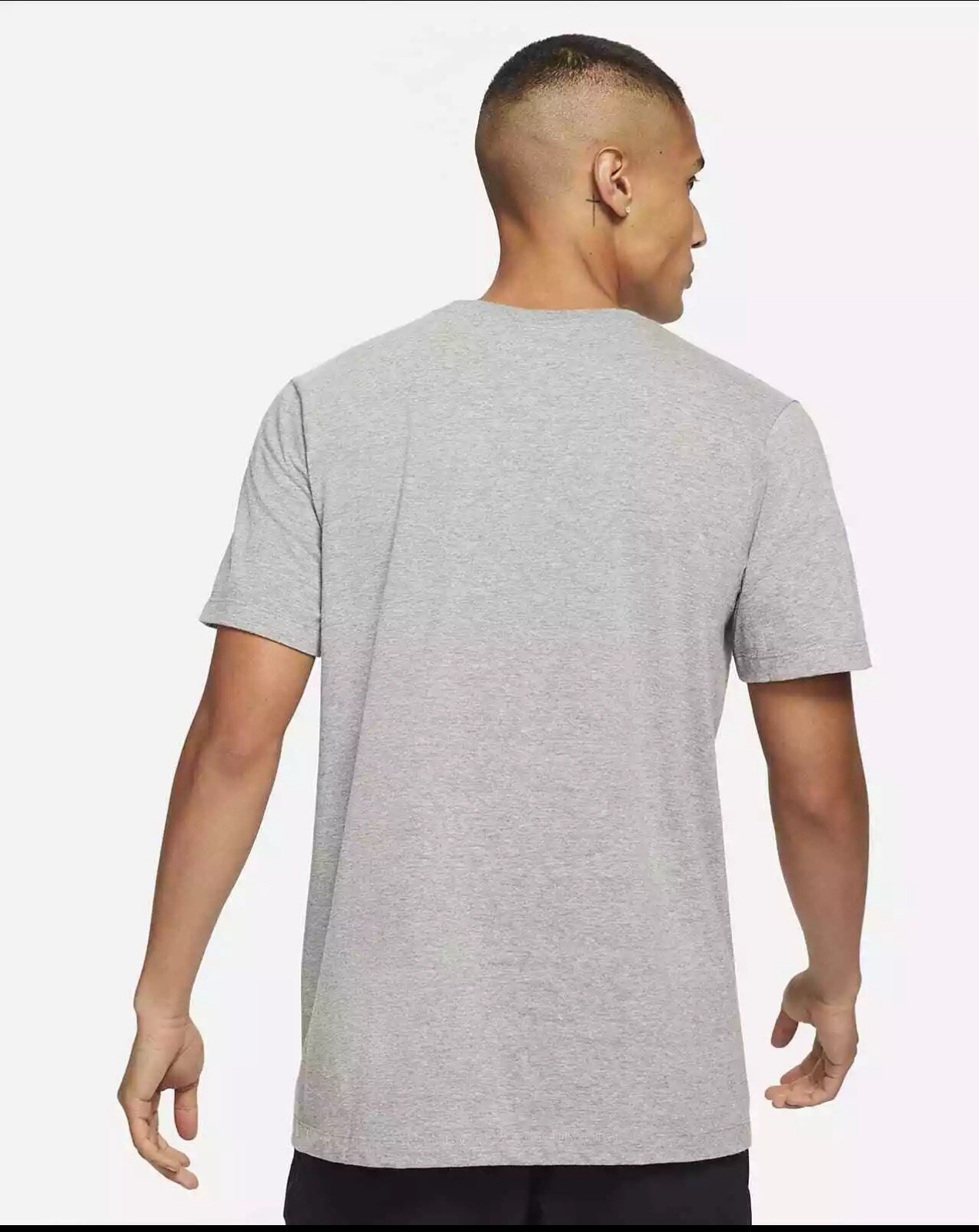 Nike Men's Athletic Wear Short Sleeve Logo Swoosh T-Shirt Size M gallery