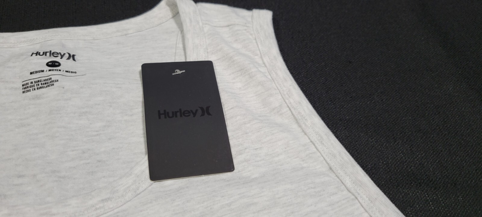 Hurley Men's The One & Only Graphic Tank Top Island Vibes Pineapple Tank -gray gallery