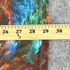 Shirt Mens XL Multicolor Abstract Graphic Print Short Sleeve Stretch Lightweight