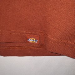 Dickies Thick Work Tee Shirt XXL Rust Reddish Brown Big And Tall Mens Work Wear