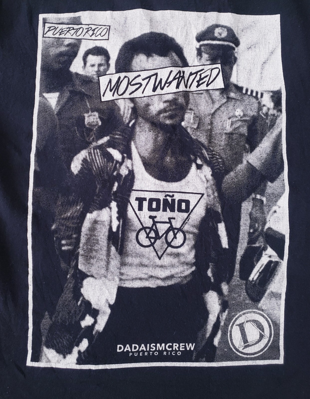 Toño The Most WantedT Shirt Black Size Medium gallery