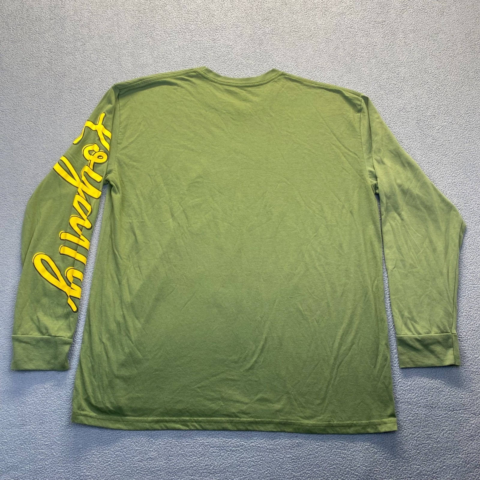 LEGEND Loyalty Forever Bear Design Mens Size XL Long Sleeve Green Shirt,Mens gallery