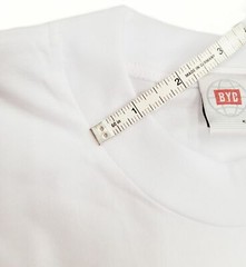 BYC 3 Pack Men 100% Premium Cotton Heavy Weight Crew Solid Short Sleeve T-Shirt