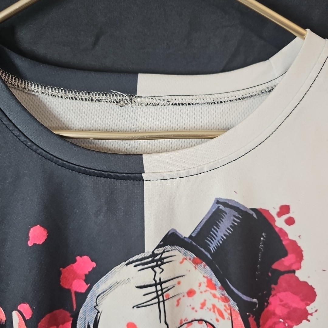 Terrifier 2 Tone Shirt Black/white Size Unknown READ Disc gallery