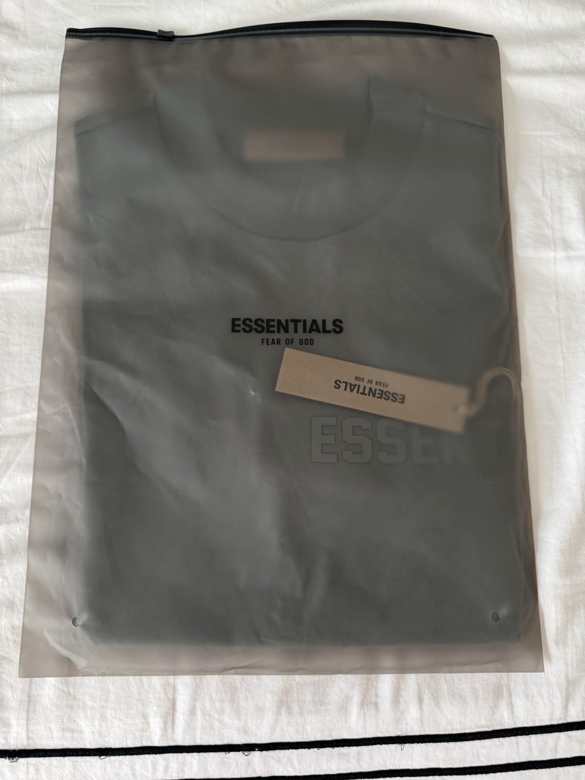 Fear of God Essentials Authentic Logo T-Shirt Men’s Streetwear Te gallery