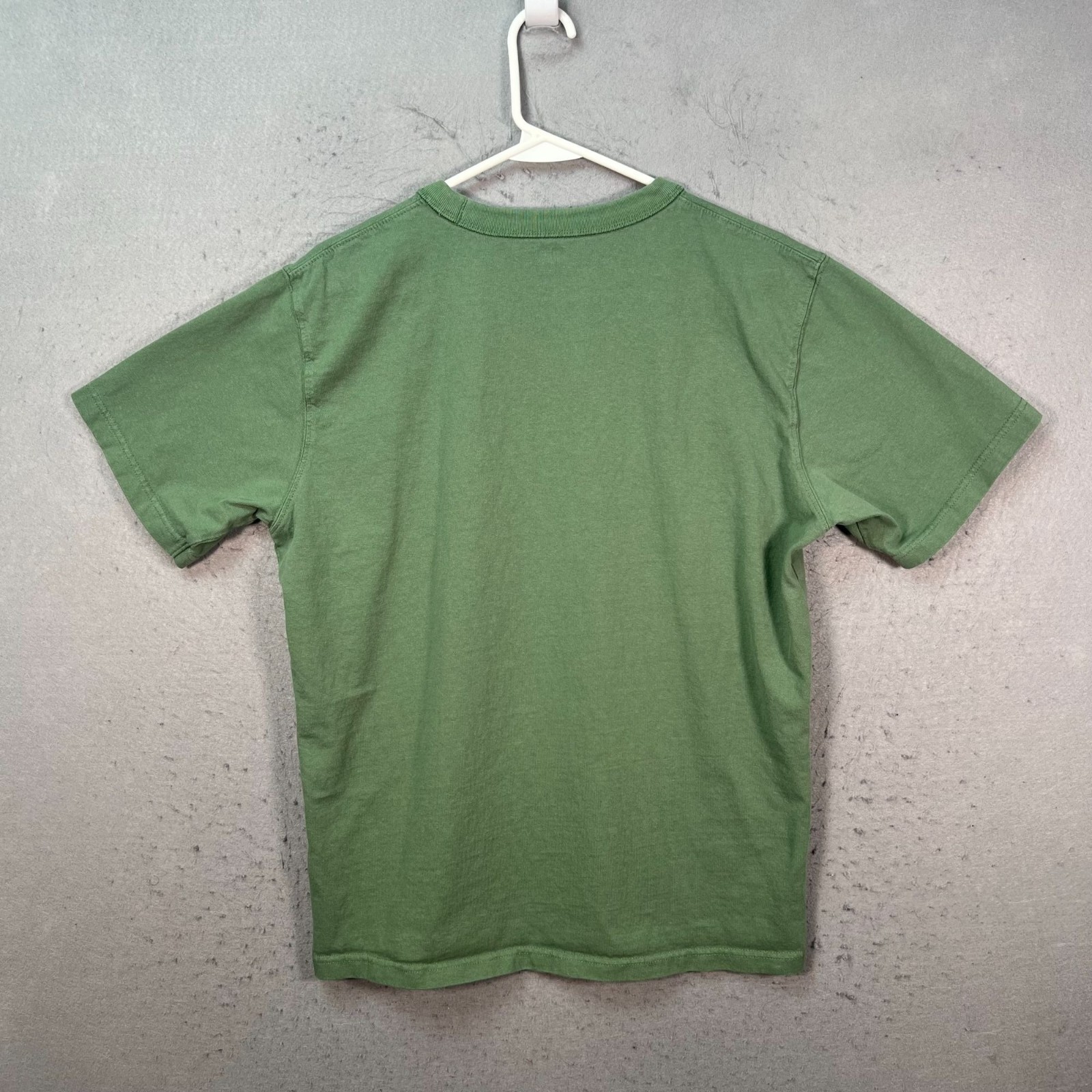 Uniqlo U Mens Size Medium Green Crew Neck Short Sleeve T-Shirt 100% Cotton gallery