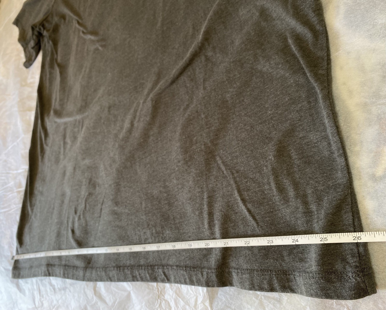 St. John's Bay Quick Dri Easy Care Short Sleeve Crew Neck T Shirt Gray Men's 2XL gallery