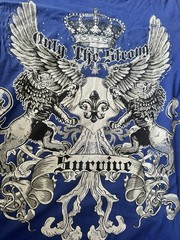 only the strong survive affliction type mens studded shirt size xl