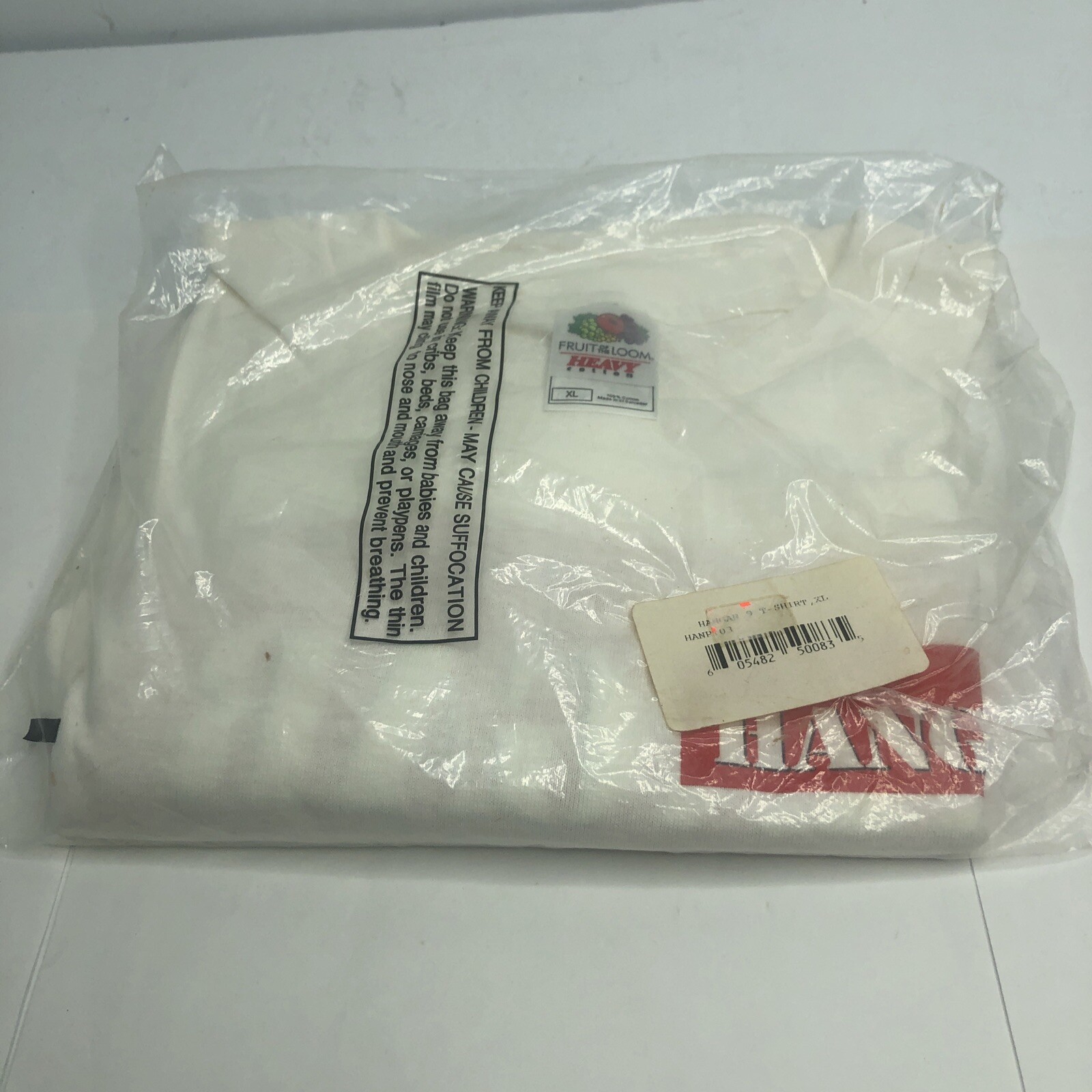 Vintage Hanger 9/Fruit Of The Loom T Shirt Size XL Graphic Front & Back gallery