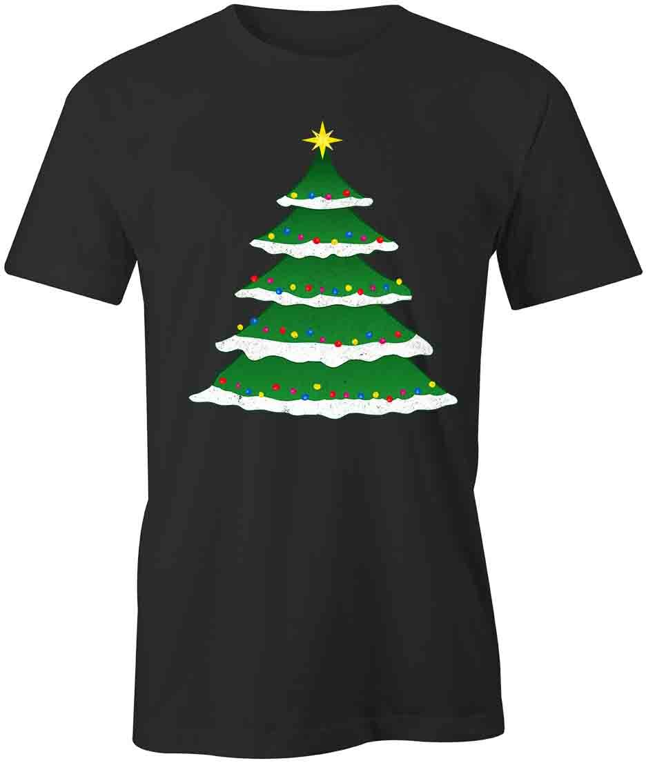 CHRISTMAS TREE TShirt Tee Short-Sleeved Cotton CLOTHING HOLIDAY S1BCA209 gallery