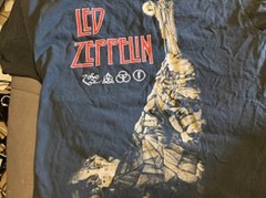 Led Zepplin Band T Shirt from their 4th album Stairway Black