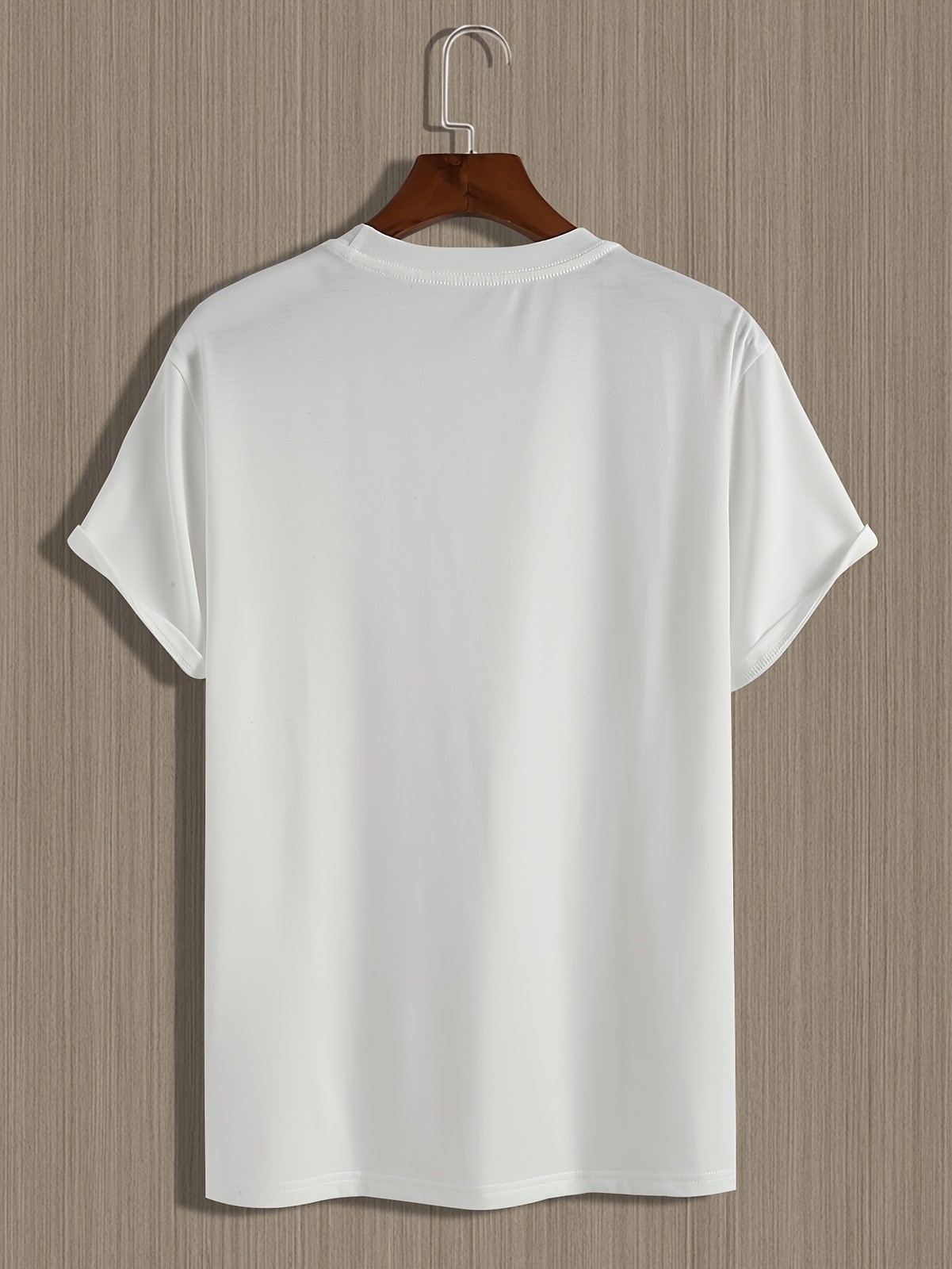 Men Retro Cassette Print T-Shirt - Casual Crew Neck, Slight Stretch, Summer Top▧ gallery