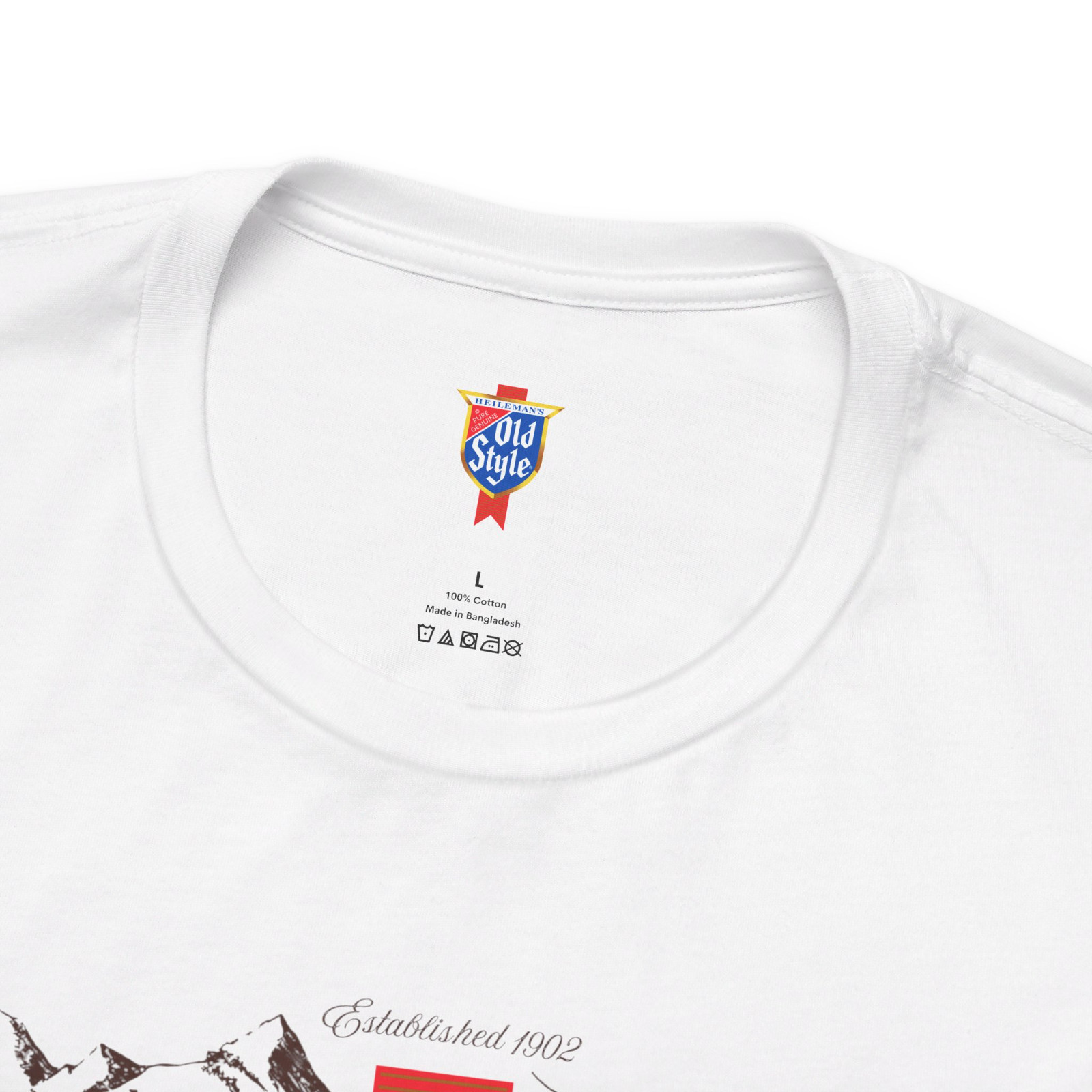 Vintage Heileman's Old Style Beer Short Sleeve T Shirt Unisex Size S M XL 2X 3XL gallery