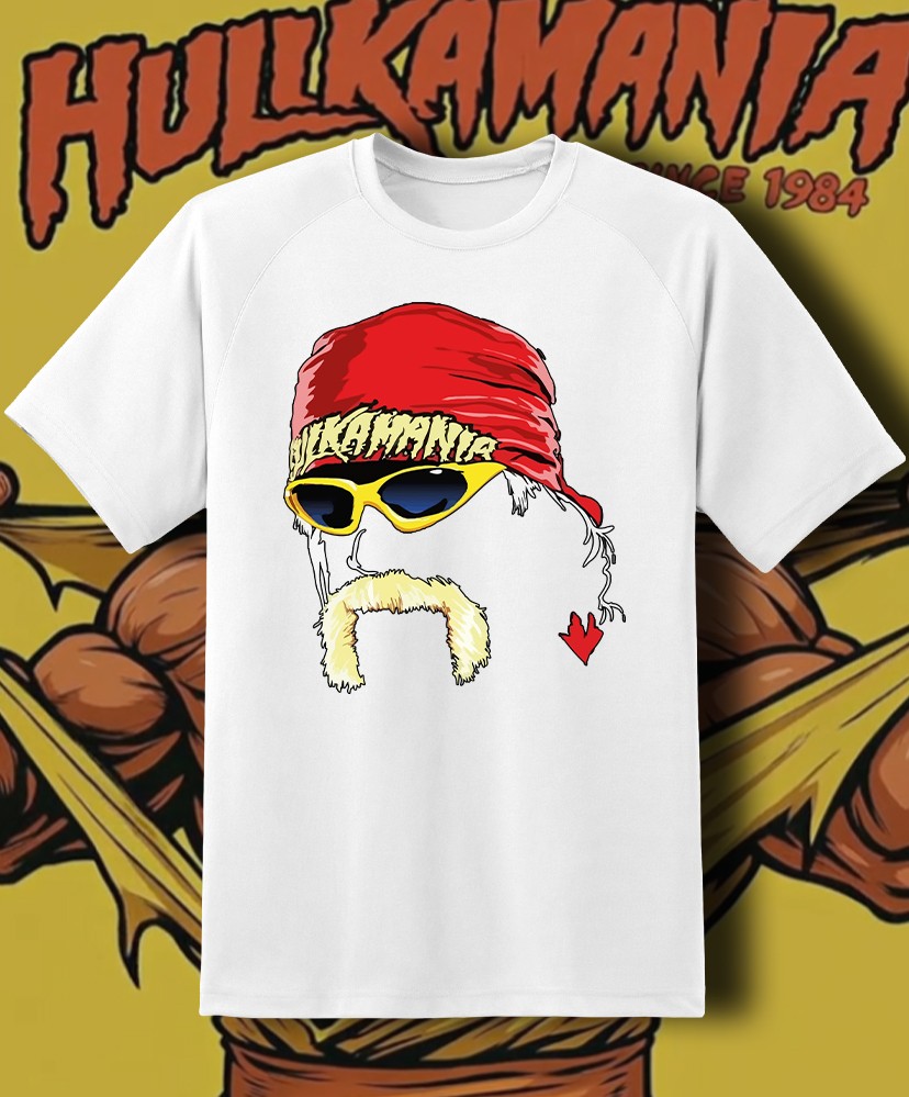 Hulk Hogan Face, Hulkamania Shirt - Adult & Youth sizes up to 6XL Fast Ship!! gallery