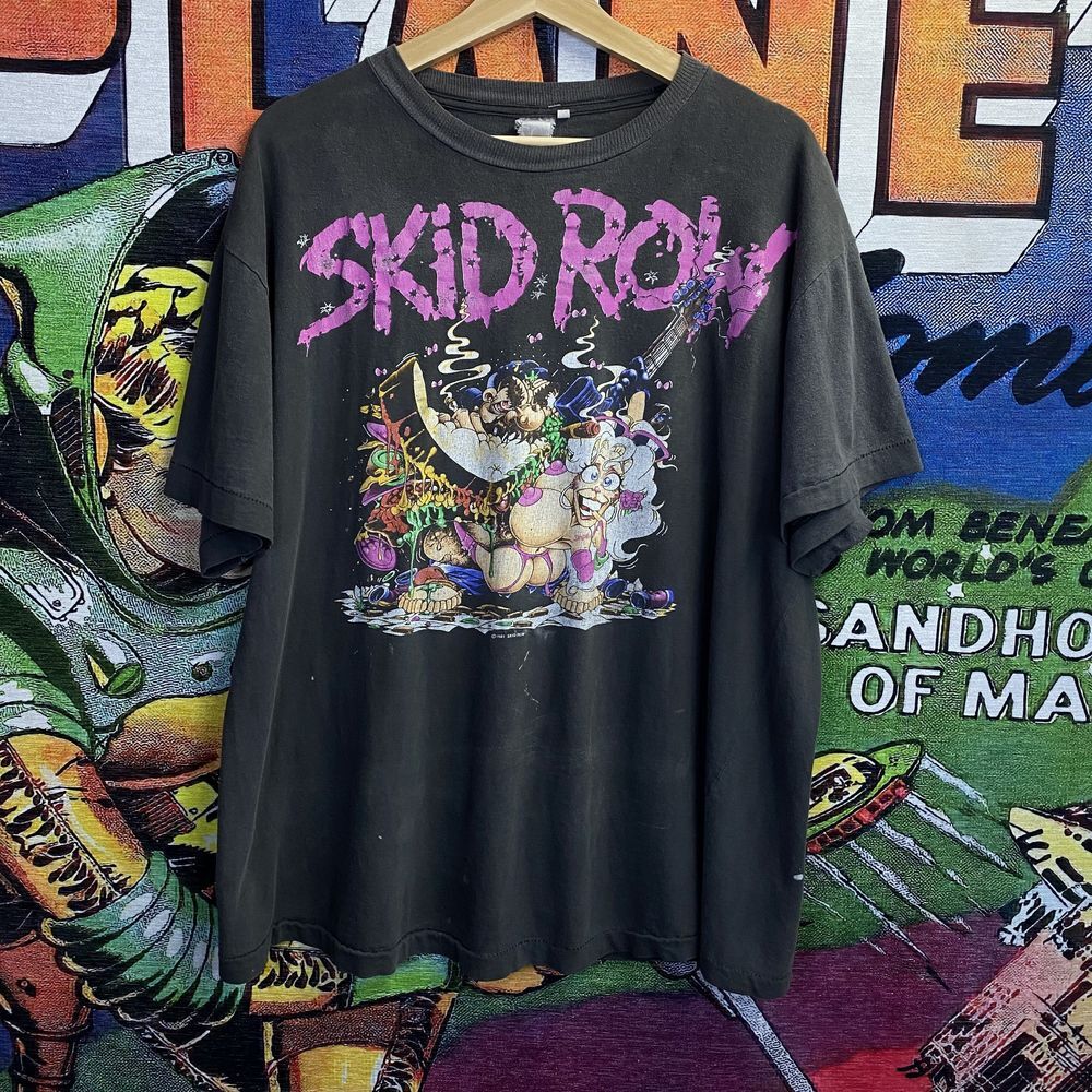 Rare Skid Row band Retro style Men Women T shirt Unisex Classic NH16688 gallery
