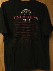 Rush – “Time Machine” – Tour 2011 – Black Shirt – XL – MO Knits