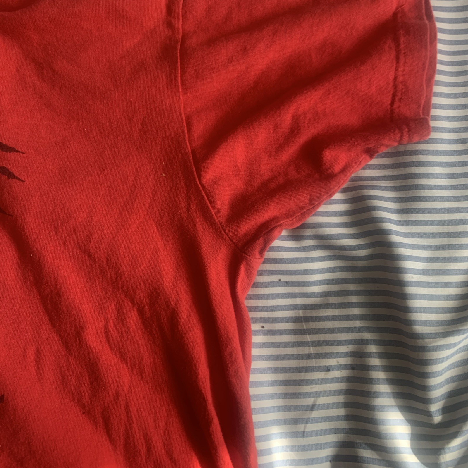 RARE 'I Climbed The Great Wall' Size XXL. Size Marked Cotton. Red Non Smoker !! gallery