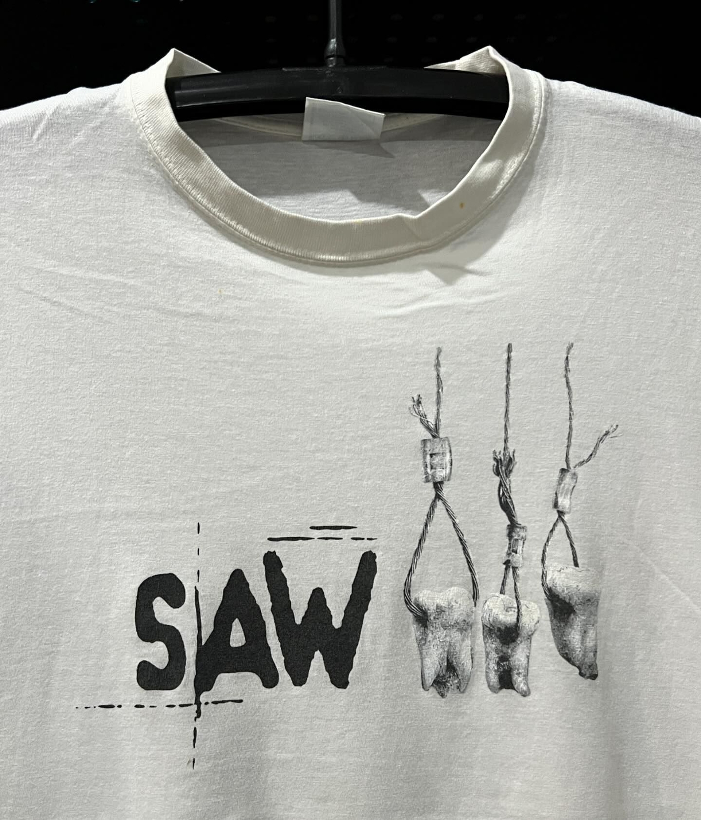 Saw Movie 90s white short sleeve Unisex T shirt Reprint tee NH12380 gallery