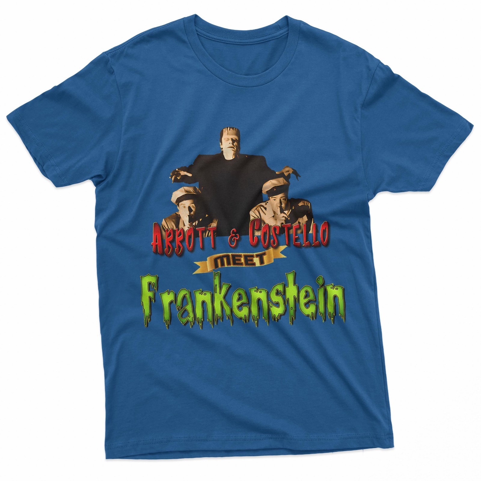 Abbott And Costello Meet Frankenstein Classic Horror Comedy T-Shirt gallery