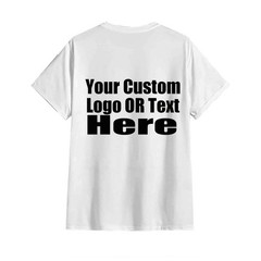 Men’s Personalized Custom T-Shirt Print Your Logo Photo Custom Made Shirt Women♮