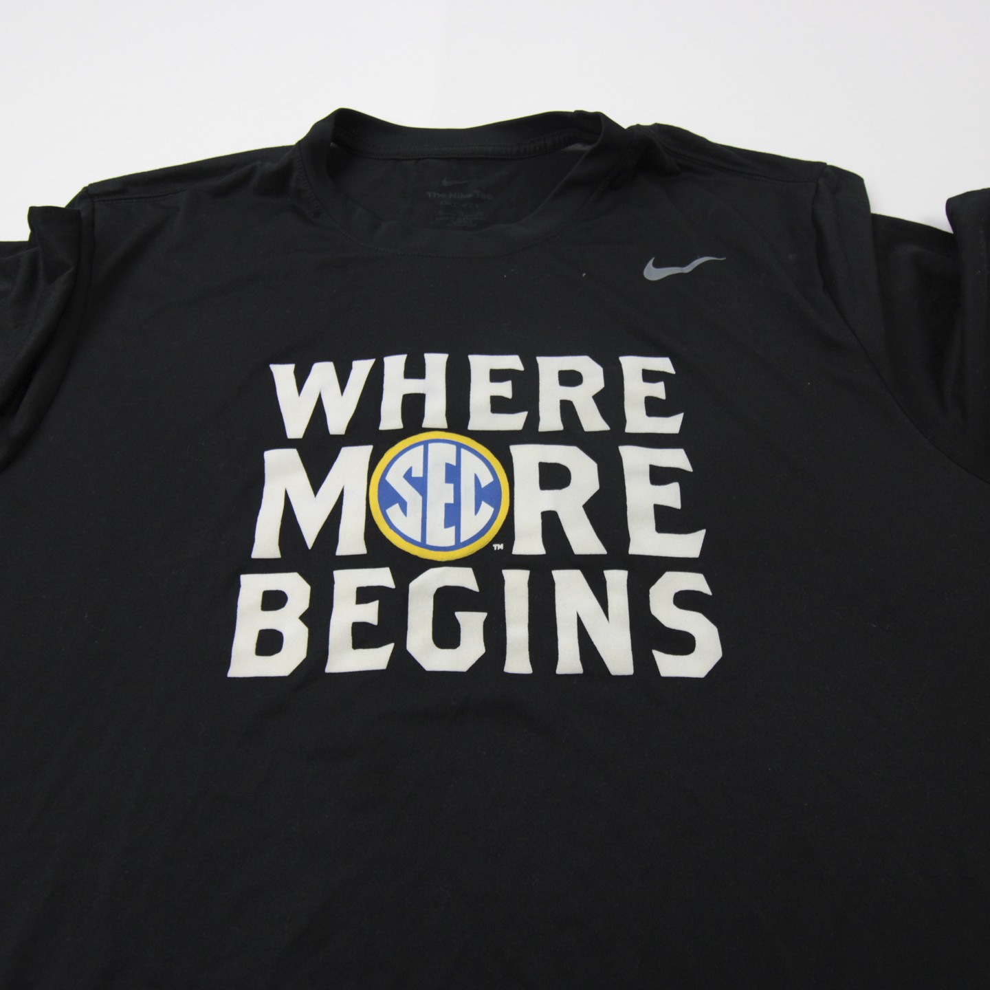 Nike Dri-Fit Short Sleeve Shirt Men's Black Used XL gallery