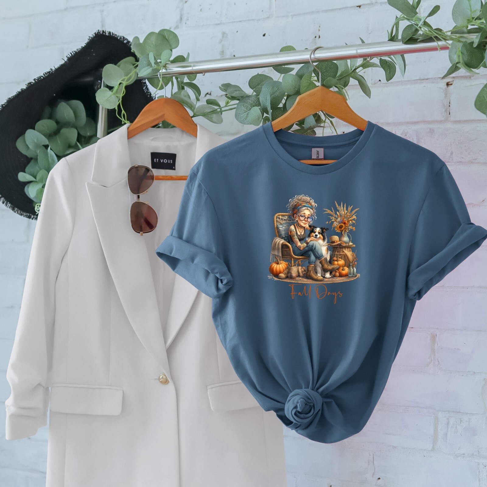 Fall Days T shirt Tshirt Graphic T's Multiple Colors Available gallery