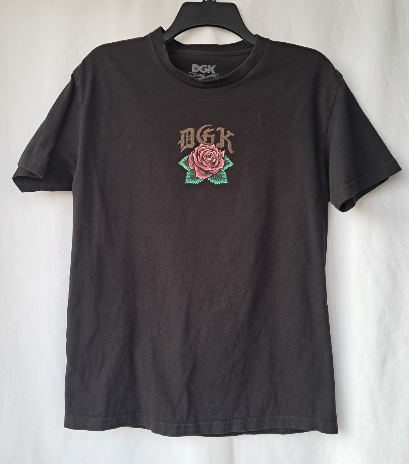 DGK For Those Who Came From Nothing... Black Graphic T Shirt Medium EUC Y2K gallery