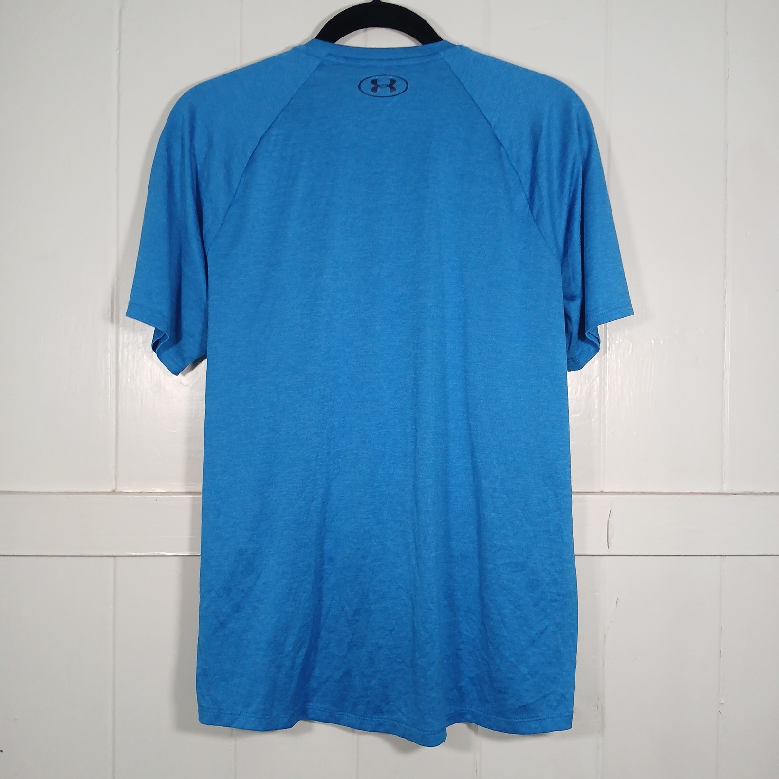 Under Armour Mens Tech Tee Blue Short Sleeve Training Shirt 1326413 Medium gallery