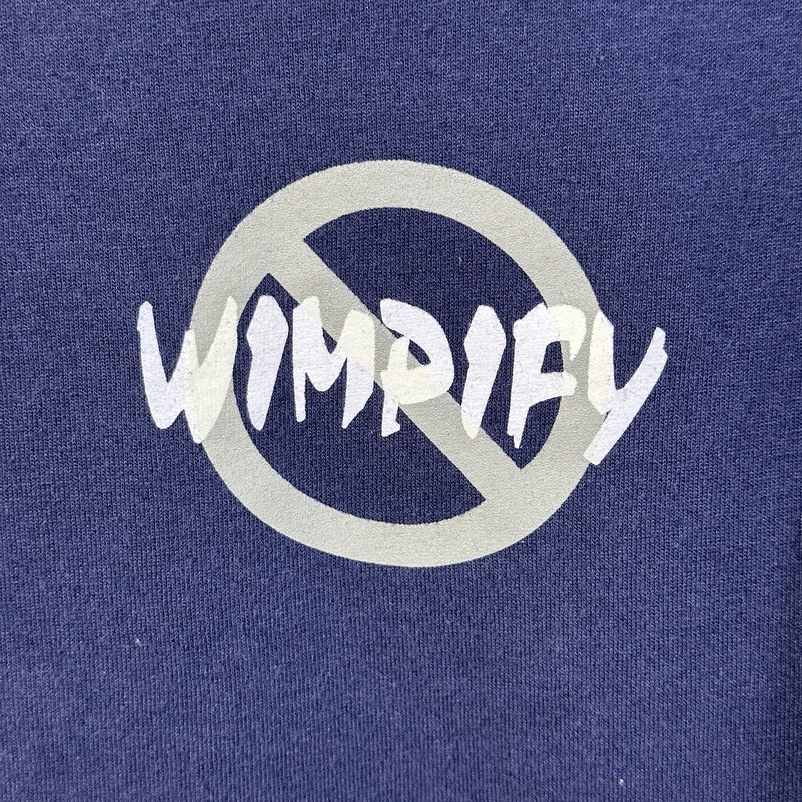 Vintage Y2K Double Sided Wimpify Obstacles Large T-Shirt Punk Streetwear Funky L gallery