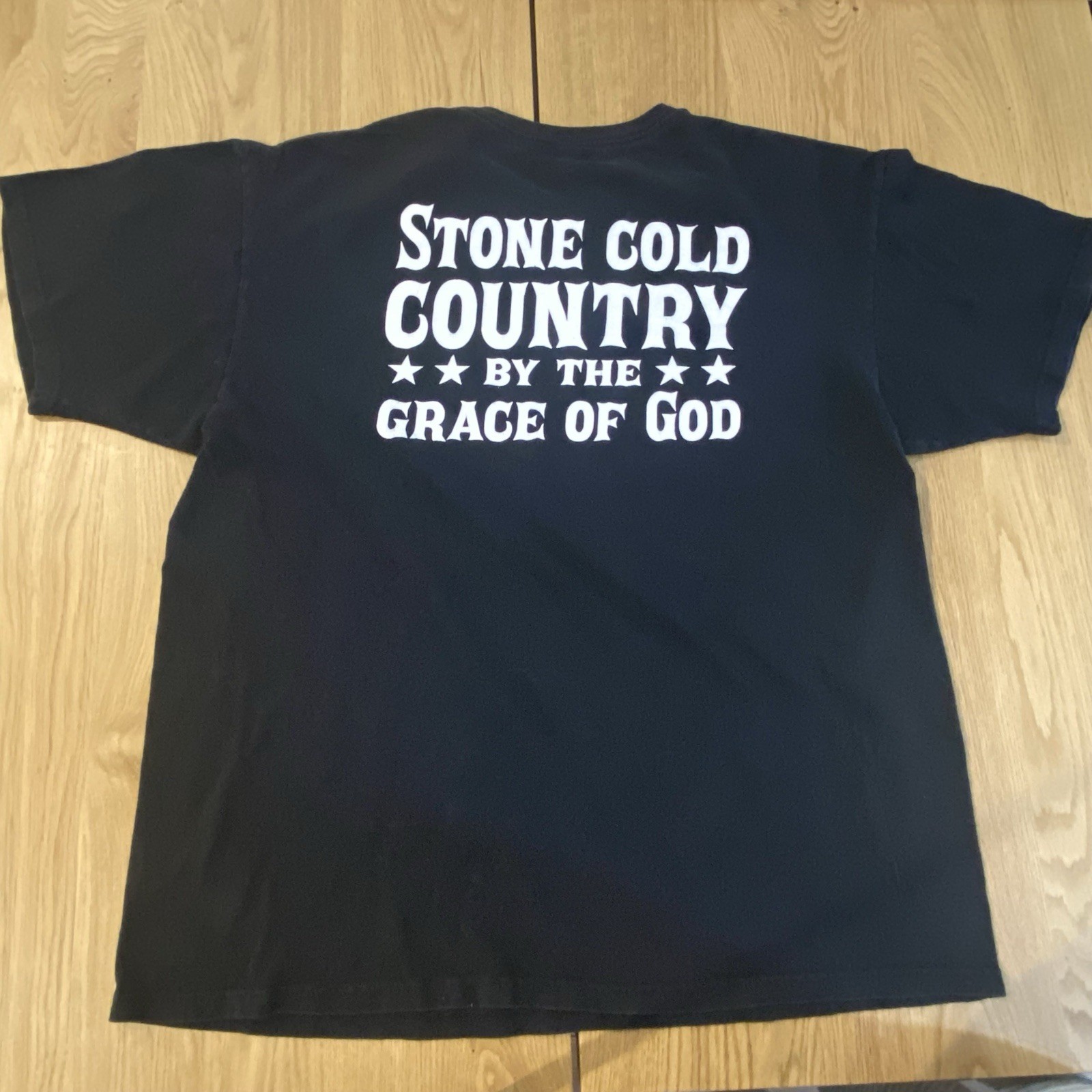 Brantley Gilbert National Stone Cold Tour Country XL Black T-shirt Music Rock gallery