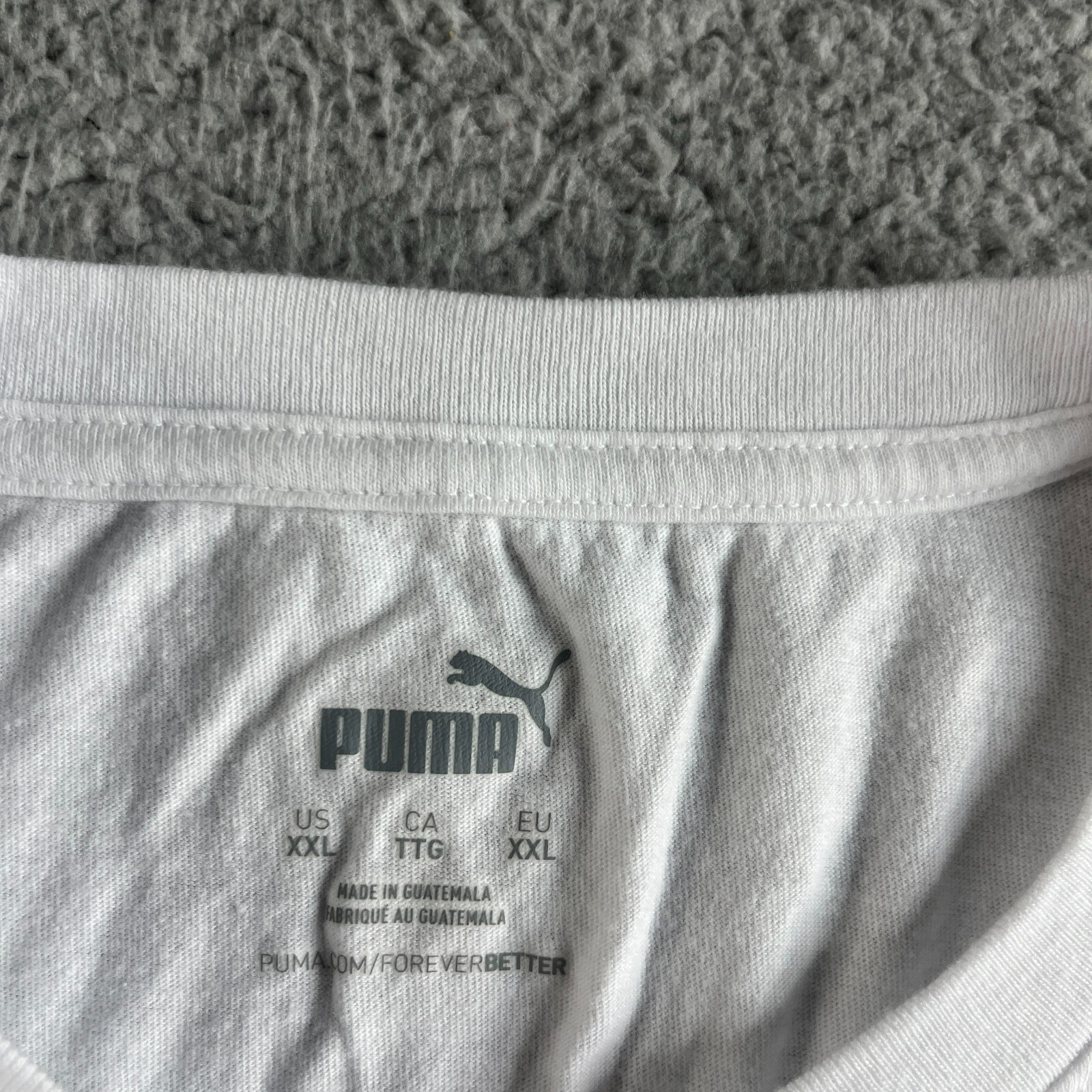 Puma T shirt Mens 2XL XXL White Graphic Tee Equality Casual Sports Outdoor Beach gallery