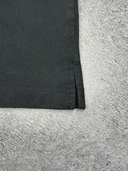 Heron Preston Black Style Embroidery Mock Neck Long Sleeve T-Shirt Size M Medium