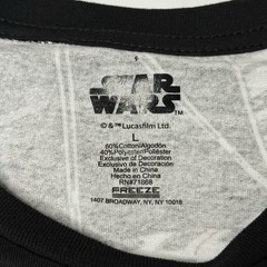 Japanese Disney Star Wars Darth Vader Comic Men’s Large Black Dark Side Force