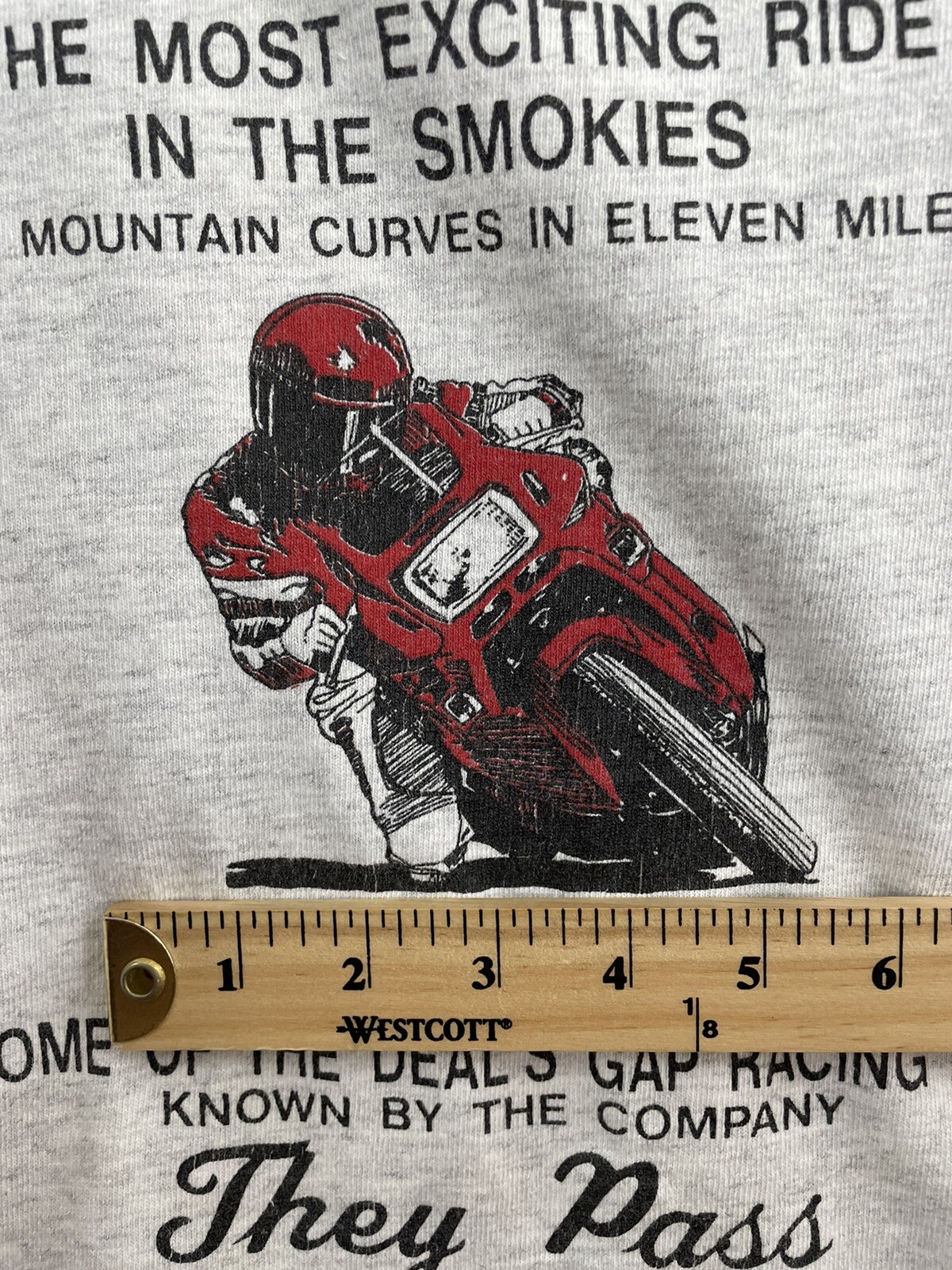 Deals Gap Sport Bike Racing Vintage Made USA Wolfe gallery