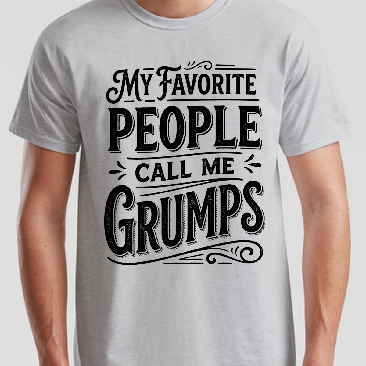 My Favorite People Call Me Grumps Family Shirt Mothers Day Mens Womens gallery
