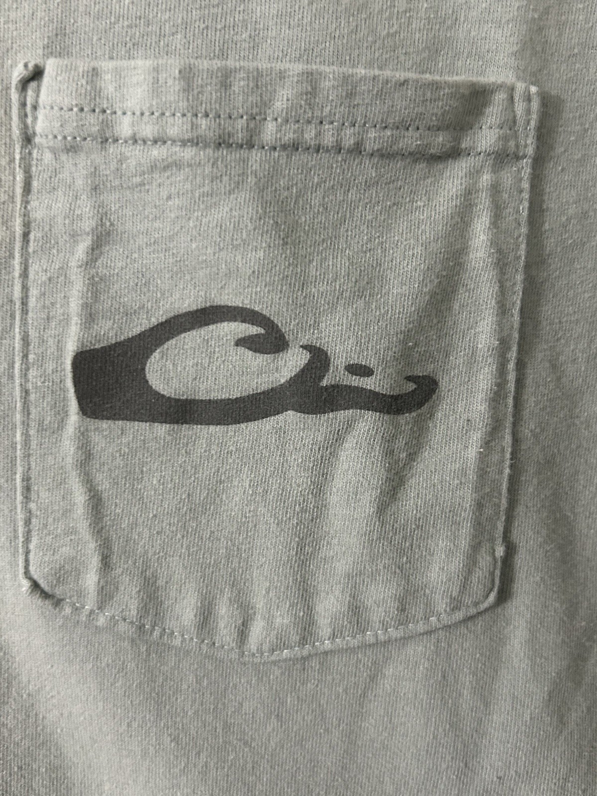 Drake Waterfowl Systems T Shirt Mens M Pocket Logo Graphic Hunting Tee gallery