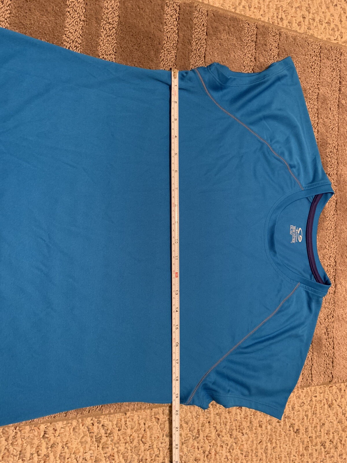 Lot Of 2 Champion Semi Fitted Athletic Workout Tee Shirt T-Shirt Top Womens XLL gallery