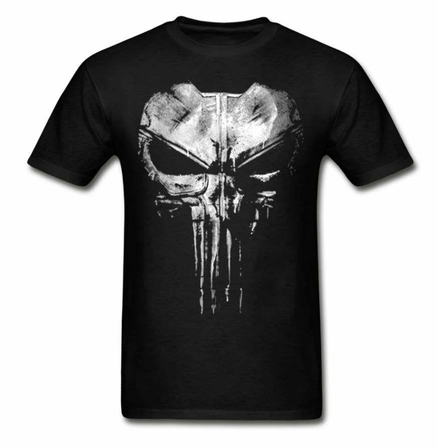 The Punisher Jon Bernthal Frank Castle Punisher Black T-Shirt Tee Shirt gallery