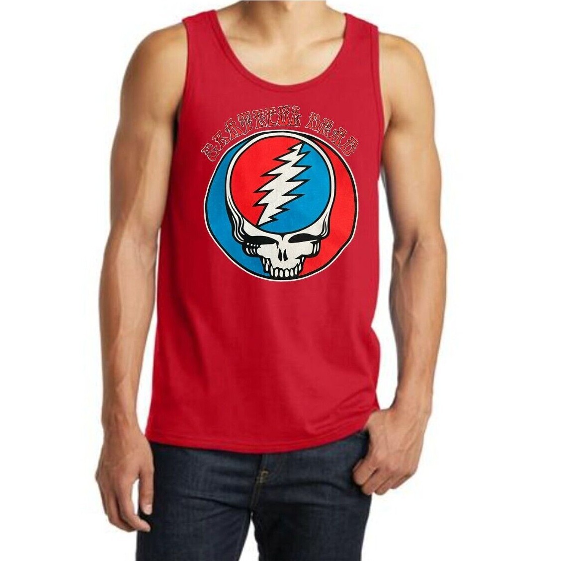 Grateful Dead Rock Band Men's Tank Tops (Multiple Variations) gallery