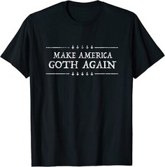 NEW LIMITED Vintage Emo & Gothic Clothing Make America Goth Again T-Shirt S-3XL