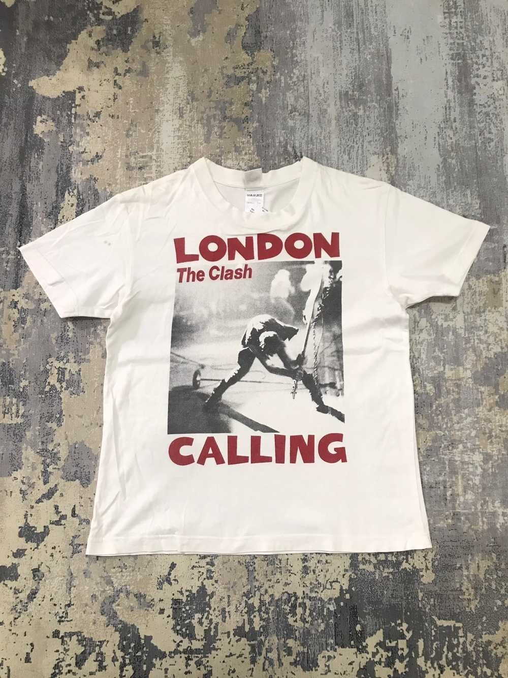 The Clash London Calling Band T-Shirt Unisex Cotton Tee All Size S -5XL gallery