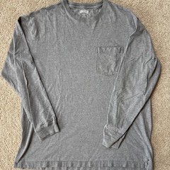Duluth Trading LOT Men XL Longtail Long Sleeve Pocket Crewneck T-Shirt Workwear