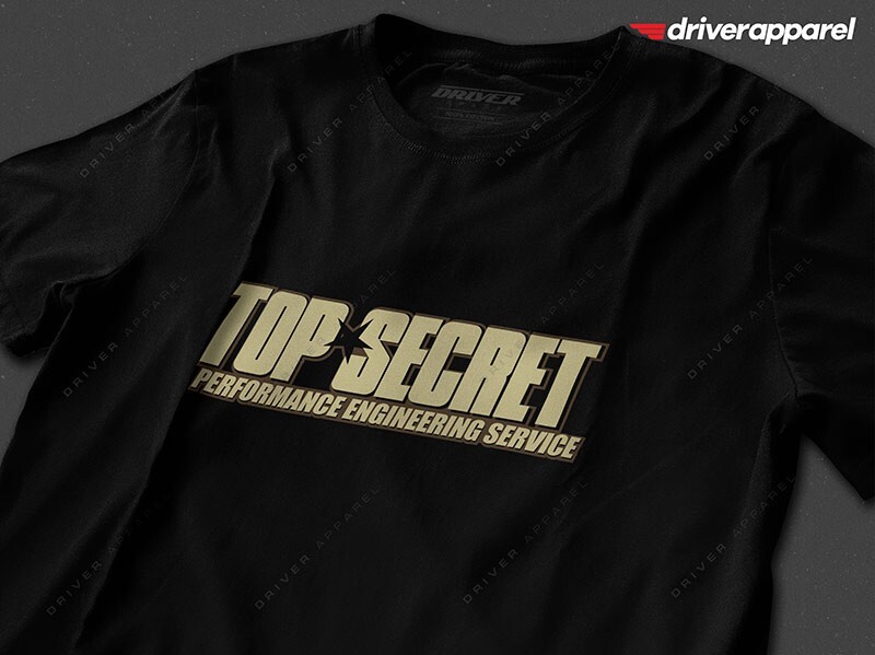 JDM Top Secret Shirts & Hoodies Supra Skyline GTR Silvia S15 Gold Performance gallery