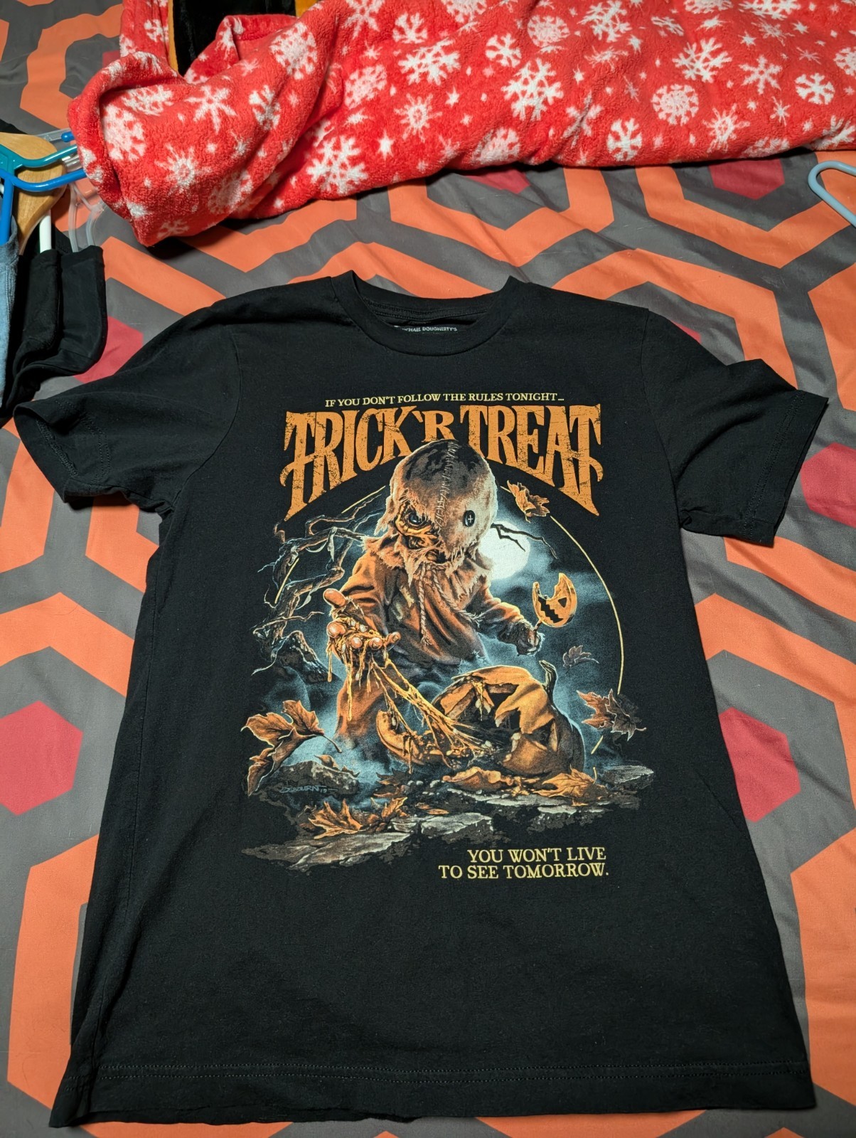 Fright Rags Horror Shirt Medium Trick R Treat gallery