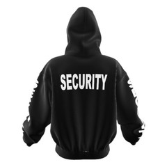 SECURITY – Party Bouncer – Mens Pullover Hoodie