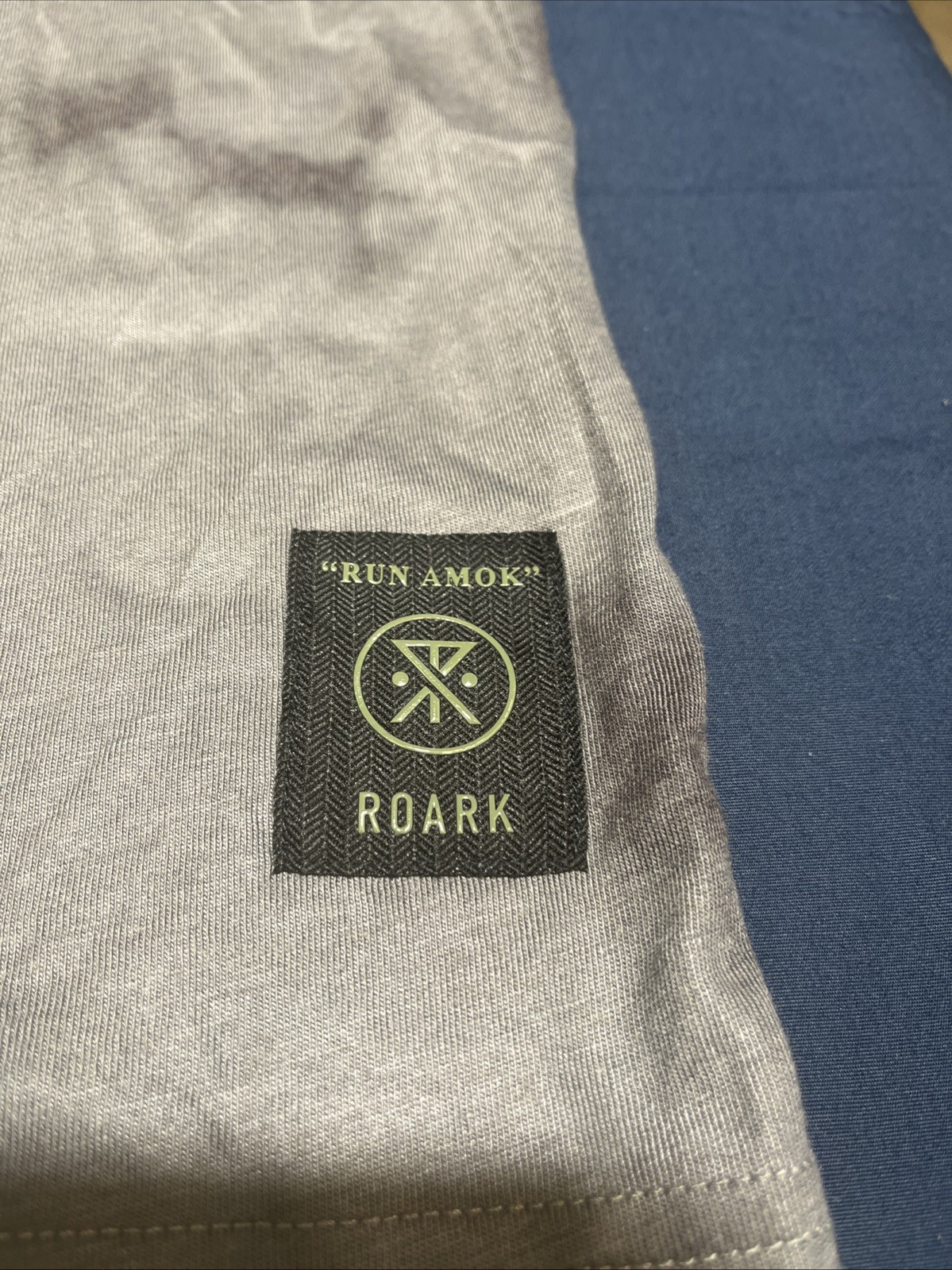 Roark Run Amok X Public Lands - Mathis Core T-Shirt, Grey - Medium MSRP $49 gallery