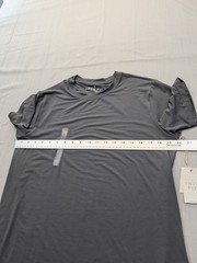 New Free Fly Elevate Performance Tee Mens Size Small TShirt Smoke Grey